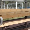 Bench Ivar with two armrests